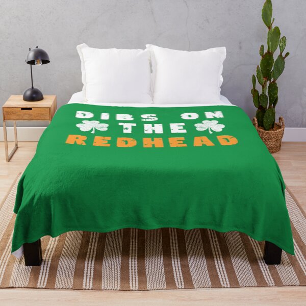 Item preview, Dibs on the redhead - funny English saying designed and sold by SpecialtiesShop.