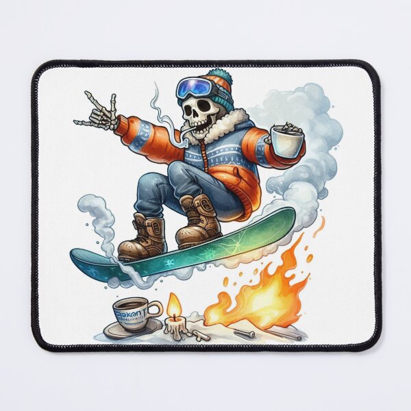Item preview, Funny Snowboarding designed and sold by maximinano100k.