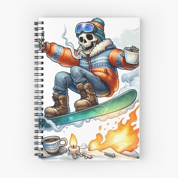 Item preview, Funny Snowboarding designed and sold by maximinano100k.