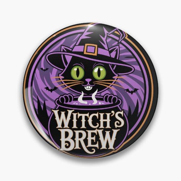 Artikelvorschau, Witch’s Brew – Mystische Hexenkatze entworfen und verkauft von MrERNST.