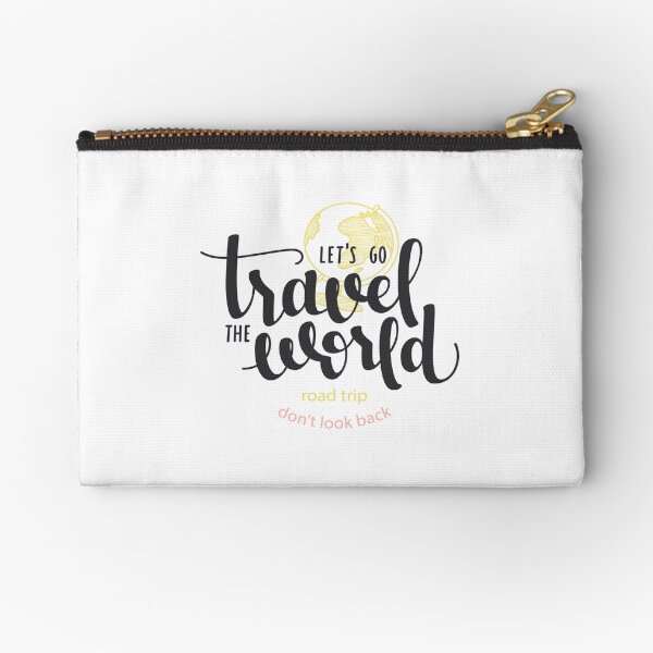 Item preview, Travel the World, Don’t Look Back - Bold Wanderlust Design for Adventure & Freedom designed and sold by Black_Art.