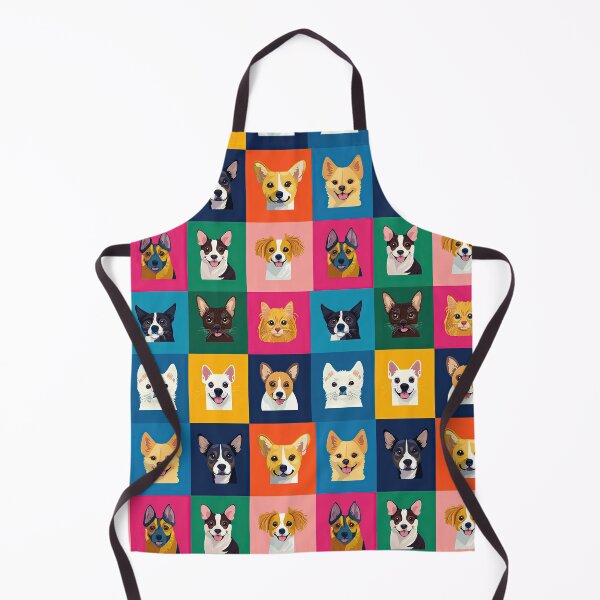Item preview, Whimsical and lively pet-themed square design designed and sold by Piotrek0001.