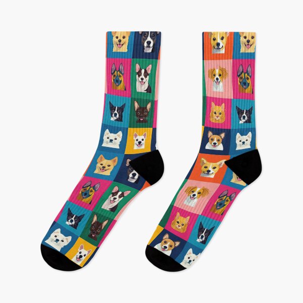Item preview, Whimsical and lively pet-themed square design designed and sold by Piotrek0001.