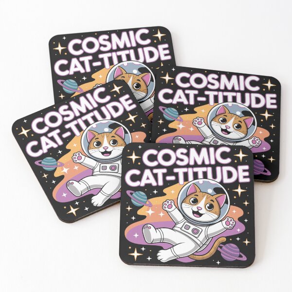 Item preview, Cosmic Cat-Titure-Intergalactic Cat Power designed and sold by MrERNST.