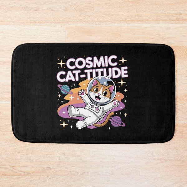 Item preview, Cosmic Cat-Titure-Intergalactic Cat Power designed and sold by MrERNST.