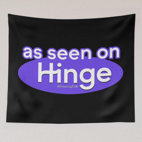 Item preview, As seen on Hinge designed and sold by SwearingKids.