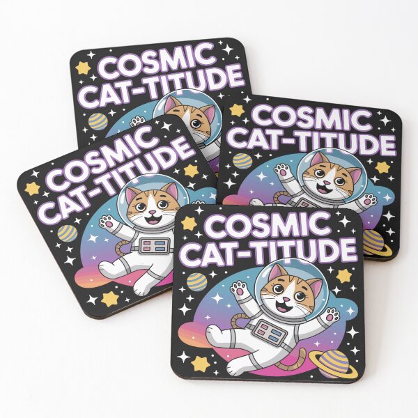 Item preview, Cosmic Cat-Titure-Intergalactic Cat Power designed and sold by MrERNST.