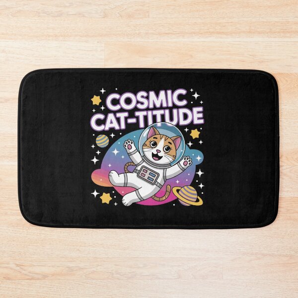 Item preview, Cosmic Cat-Titure-Intergalactic Cat Power designed and sold by MrERNST.