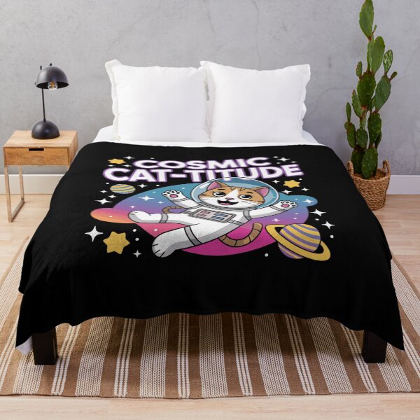 Item preview, Cosmic Cat-Titure-Intergalactic Cat Power designed and sold by MrERNST.