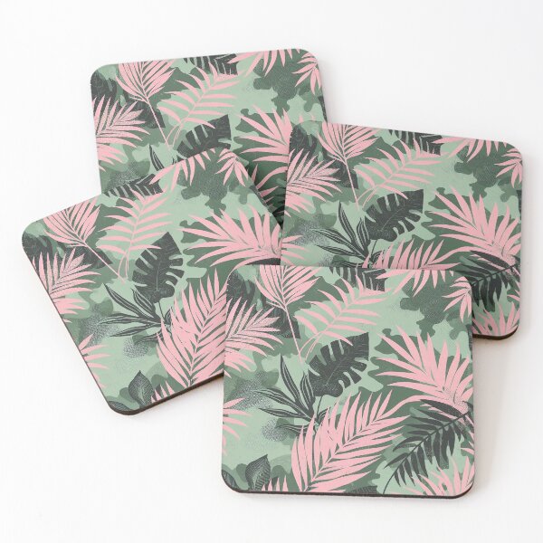Artikelvorschau, Tropisches rosa Palmen-Camouflage entworfen und verkauft von zzz888.