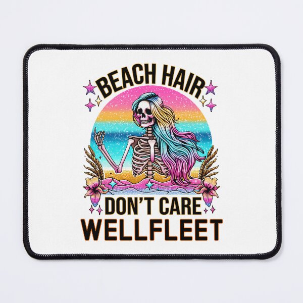 Item preview, Beach Hair Don't Care Skeleton From Wellfleet Cape Cod Massachusetts designed and sold by WigOutlet.