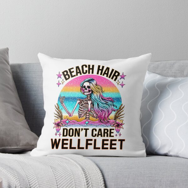 Item preview, Beach Hair Don't Care Skeleton From Wellfleet Cape Cod Massachusetts designed and sold by WigOutlet.