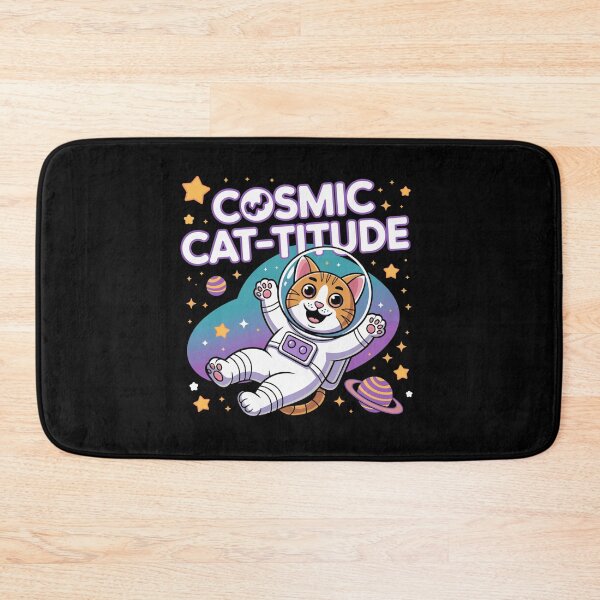 Item preview, Cosmic Cat-Titure-Intergalactic Cat Power designed and sold by MrERNST.
