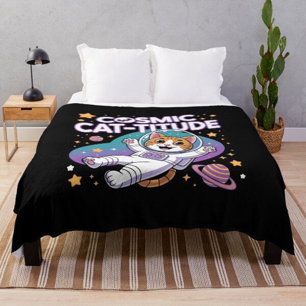 Item preview, Cosmic Cat-Titure-Intergalactic Cat Power designed and sold by MrERNST.
