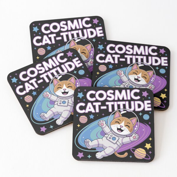 Item preview, Cosmic Cat-Titure-Intergalactic Cat Power designed and sold by MrERNST.