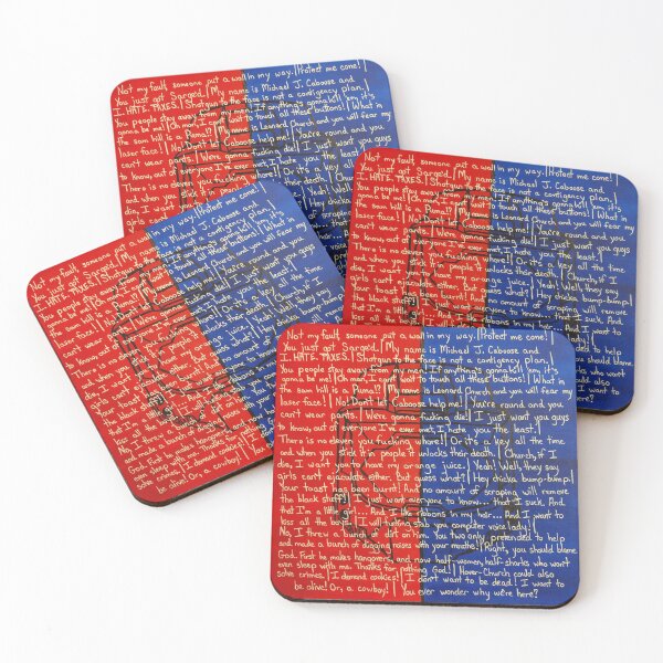 Item preview, RvB Quotes designed and sold by CraftyCelestial.