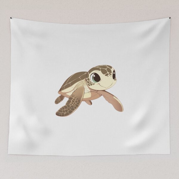 Item preview, Cute happy friend sea turtle designed and sold by PatternFly.