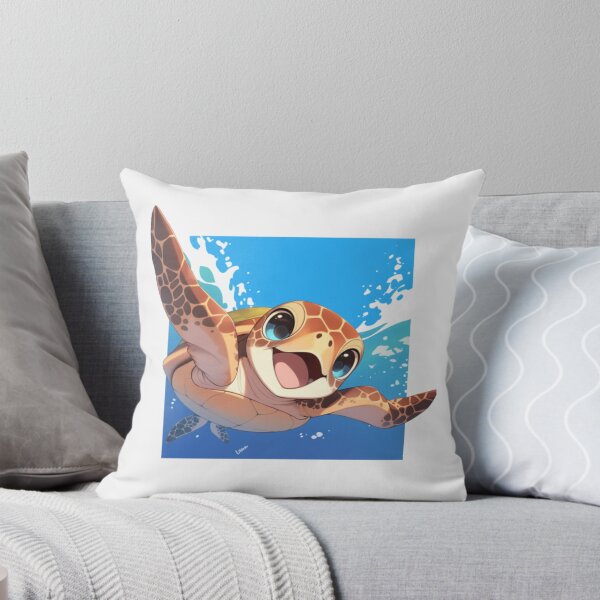 Item preview, Cute happy friend sea turtle designed and sold by PatternFly.