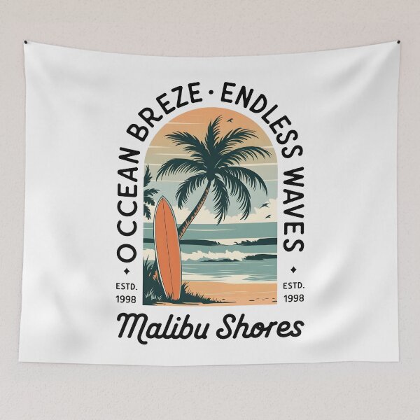 Item preview, Ocean Breze Endless Waves Summer Design designed and sold by GesparHouse.