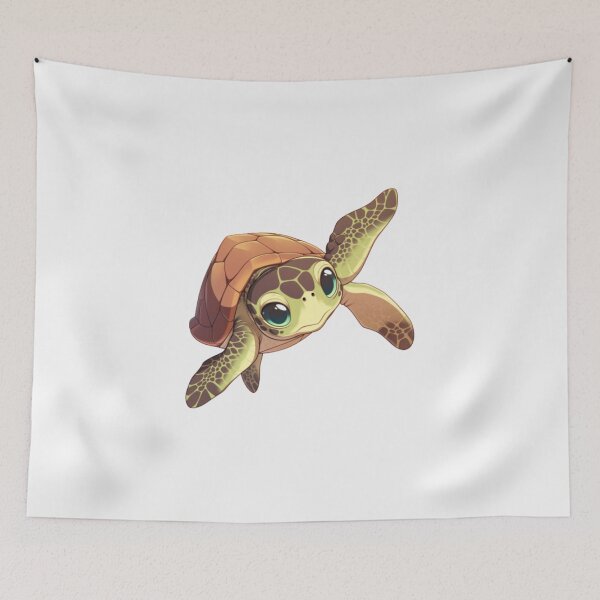 Item preview, Cute happy friend sea turtle designed and sold by PatternFly.