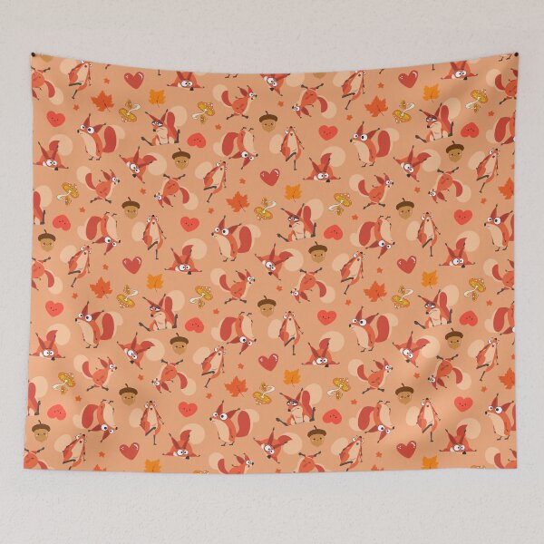 Item preview, Playful Squirrel Pattern designed and sold by WildlifeInc.