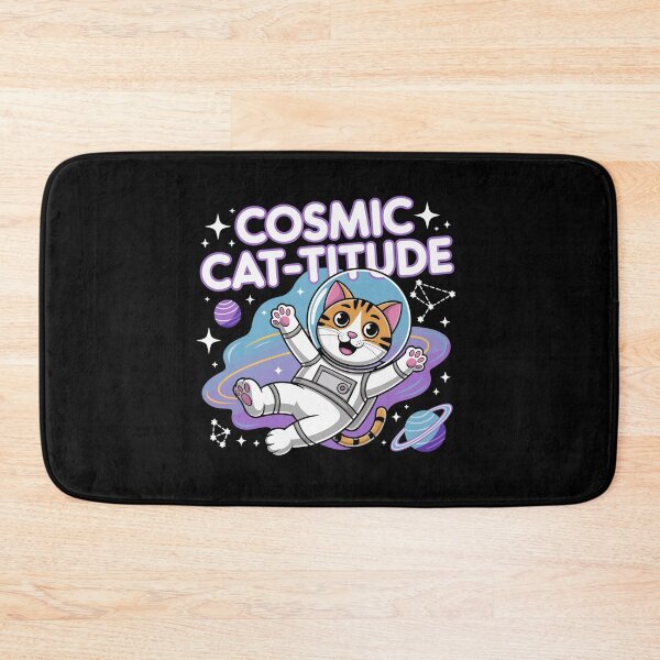 Item preview, Cosmic Cat-Titure-Intergalactic Cat Power designed and sold by MrERNST.