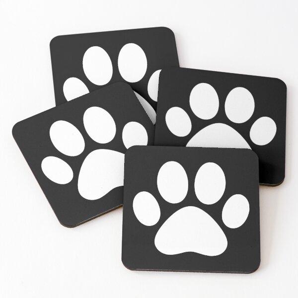 Item preview, Classic Paw Print – White designed and sold by AnmitsuArt.