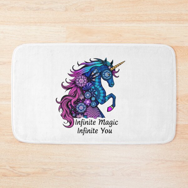 Item preview, Infinite Magic, Infinite You – Kaleidoscopic Unicorn designed and sold by zoughlal.