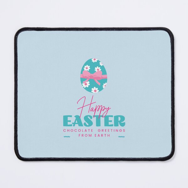 Item preview, Happy Easter. Chocolate Greetings from Earth, Unique designed and sold by villacreativa.