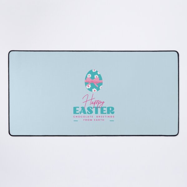 Item preview, Happy Easter. Chocolate Greetings from Earth, Unique designed and sold by villacreativa.