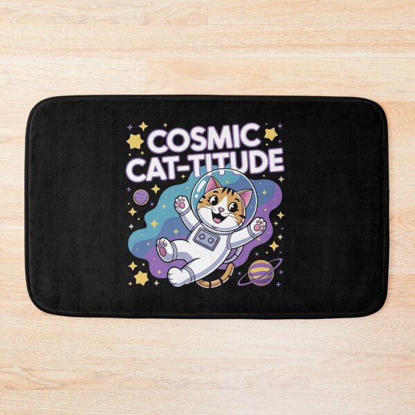 Item preview, Cosmic Cat-Titure-Intergalactic Cat Power designed and sold by MrERNST.
