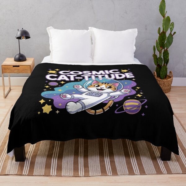 Item preview, Cosmic Cat-Titure-Intergalactic Cat Power designed and sold by MrERNST.