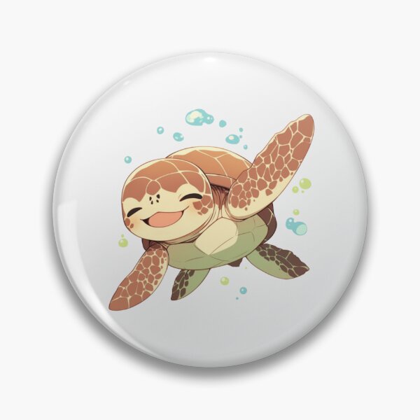 Item preview, Cute happy friend sea turtle designed and sold by PatternFly.