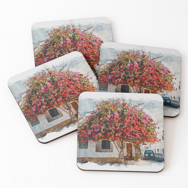 Item preview, Corralejo Fuerteventura Watercolour Effect Photo 33 designed and sold by GG WALL ART.