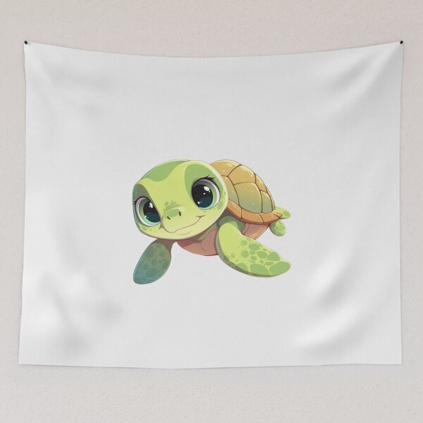 Item preview, Cute happy friend sea turtle designed and sold by PatternFly.