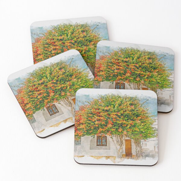 Item preview, Corralejo Fuerteventura Watercolour Effect Photo 34 designed and sold by GG WALL ART.