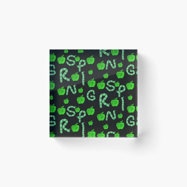 Item preview, Spring - green worms designed and sold by esao.