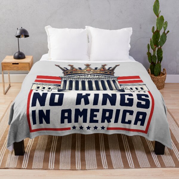 Item preview, No Kings In America designed and sold by Zeemazoo.