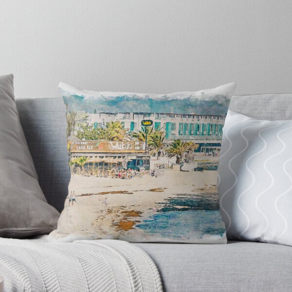 Item preview, Corralejo Fuerteventura Watercolour Effect Photo 35 designed and sold by GG WALL ART.