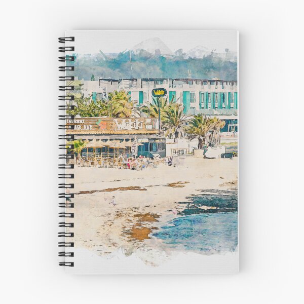 Item preview, Corralejo Fuerteventura Watercolour Effect Photo 35 designed and sold by GG WALL ART.