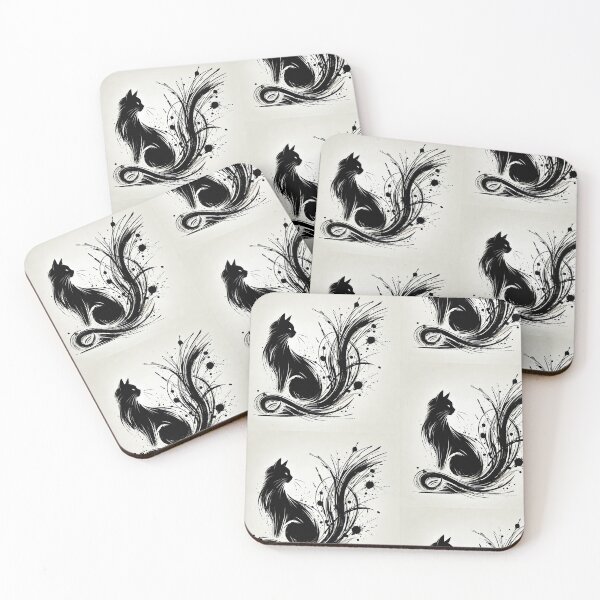 Item preview, Black cat 1 designed and sold by Dutch-Stone.