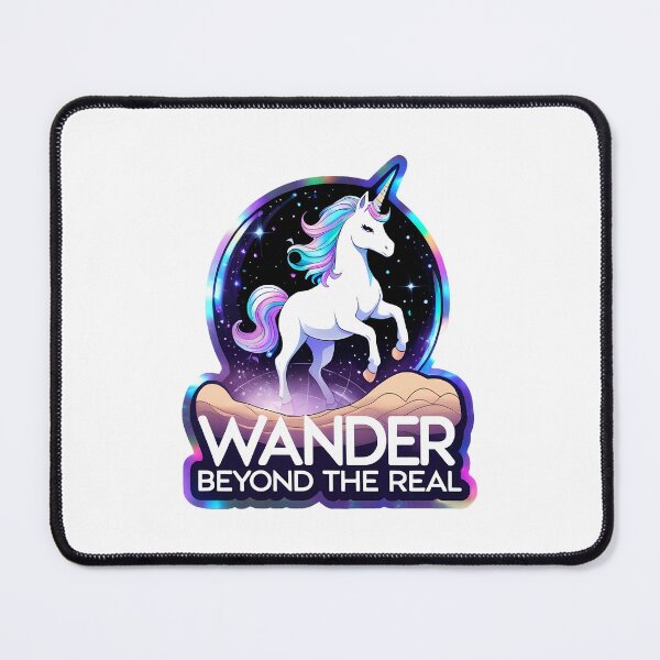 Item preview, Wander Beyond the Real – Holographic Desert Unicorn designed and sold by zoughlal.