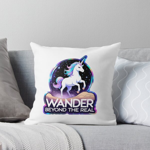 Item preview, Wander Beyond the Real – Holographic Desert Unicorn designed and sold by zoughlal.