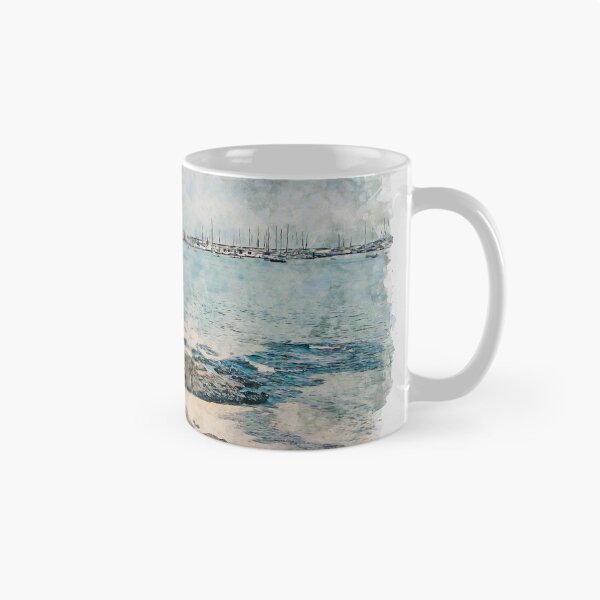 Item preview, Corralejo Fuerteventura Watercolour Effect Photo 36 designed and sold by GG WALL ART.