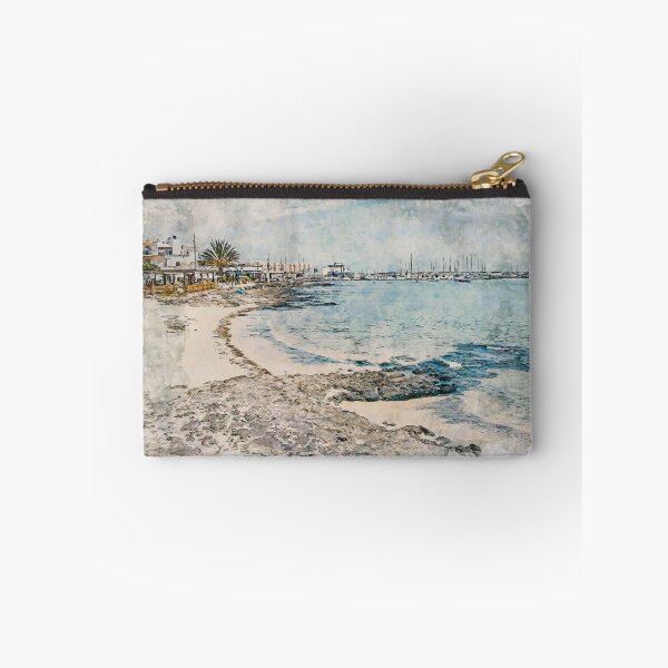 Item preview, Corralejo Fuerteventura Watercolour Effect Photo 36 designed and sold by GG WALL ART.
