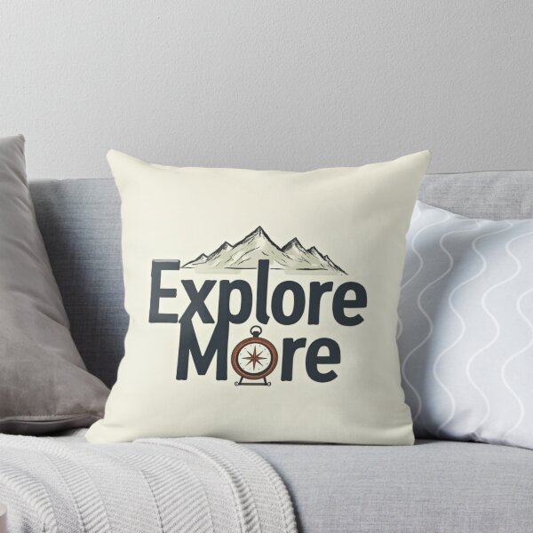 Item preview, Explore More - Adventure Awaits: Motivational Travel Design designed and sold by CosyCush.