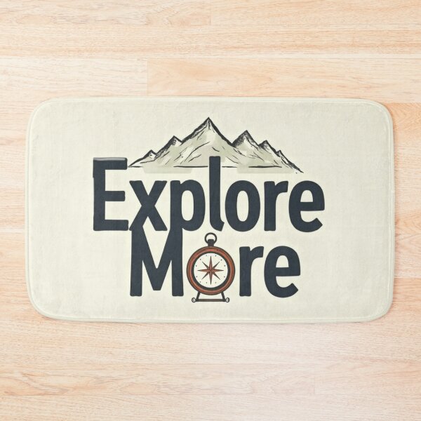 Item preview, Explore More - Adventure Awaits: Motivational Travel Design designed and sold by CosyCush.
