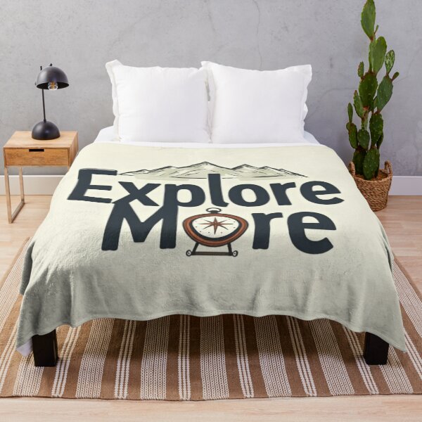 Item preview, Explore More - Adventure Awaits: Motivational Travel Design designed and sold by CosyCush.