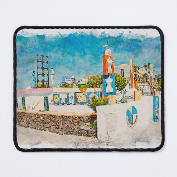 Item preview, Corralejo Fuerteventura Watercolour Effect Photo 36 designed and sold by GG WALL ART.