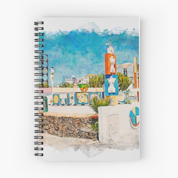 Item preview, Corralejo Fuerteventura Watercolour Effect Photo 36 designed and sold by GG WALL ART.